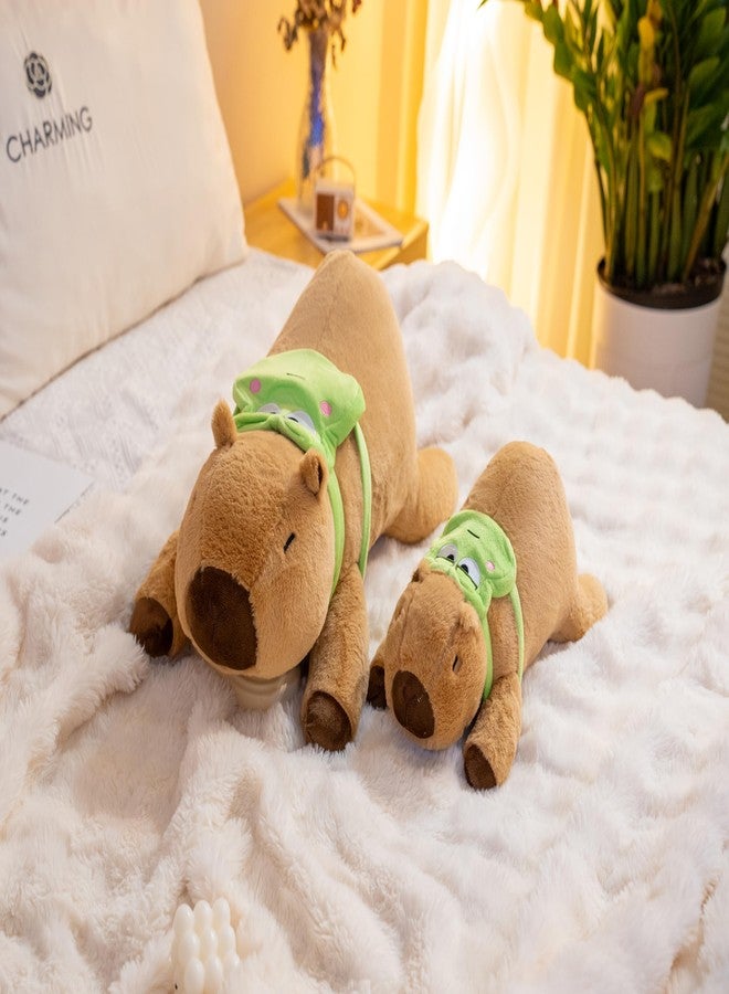 Gudisi 2.4 Pounds Weighted Capybara Stuffed Animals 15.7Inch Weighted Capybara Plush,Huggable Companion for Kids & Adults, Gift for Thanksgiving, Christmas and Birthday. - Image 3